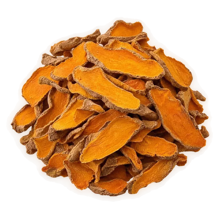 Dried Sliced Turmeric
